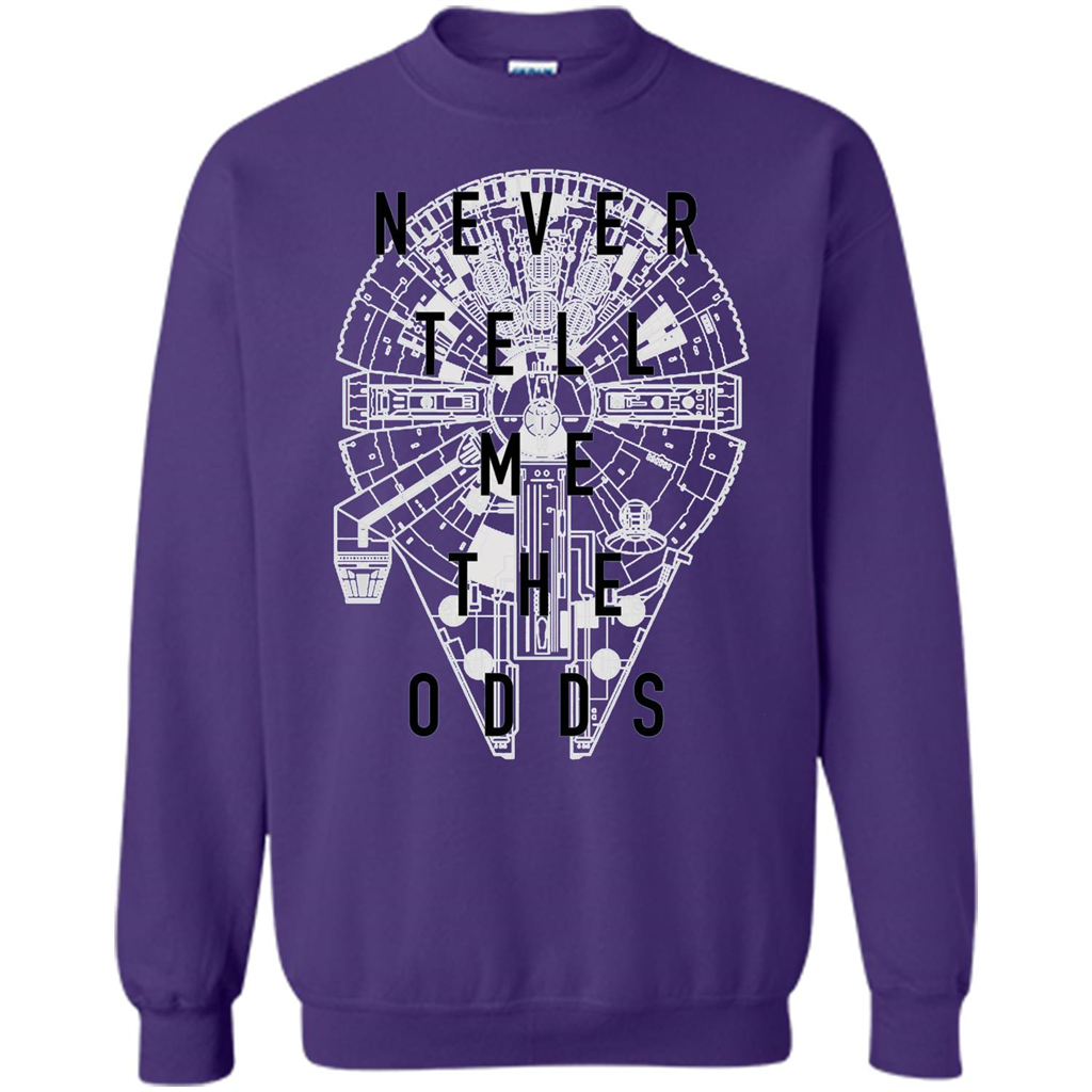 Movie T-shirt Never Tell Me The Odds T-shirt Orange