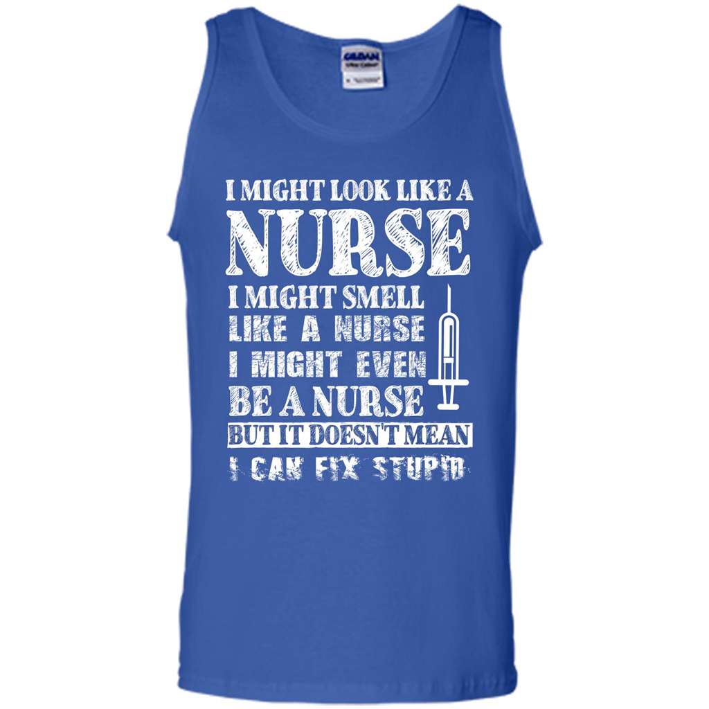Nurse T-shirt It Doesn't Mean I Can Fix Stupid Royal