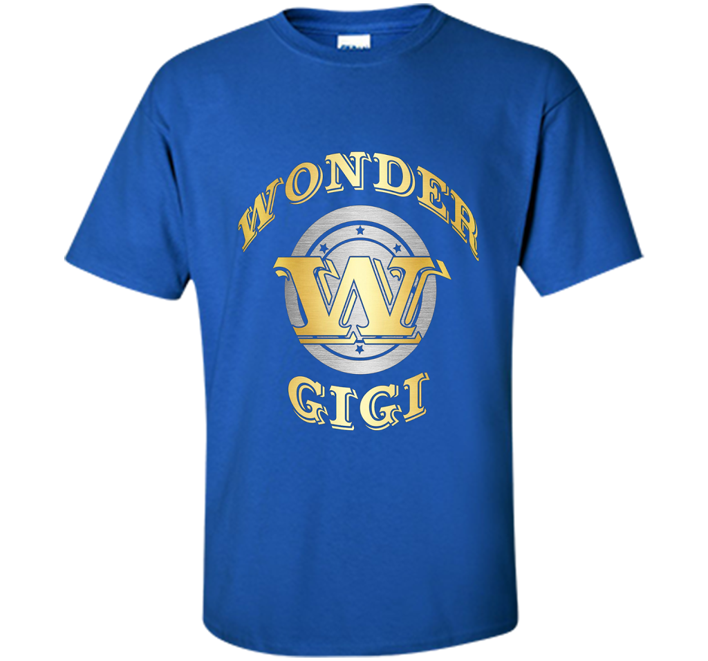 Wonder Gigi T Shirt Gift For Super Grandma On Special Day t-shirt Royal