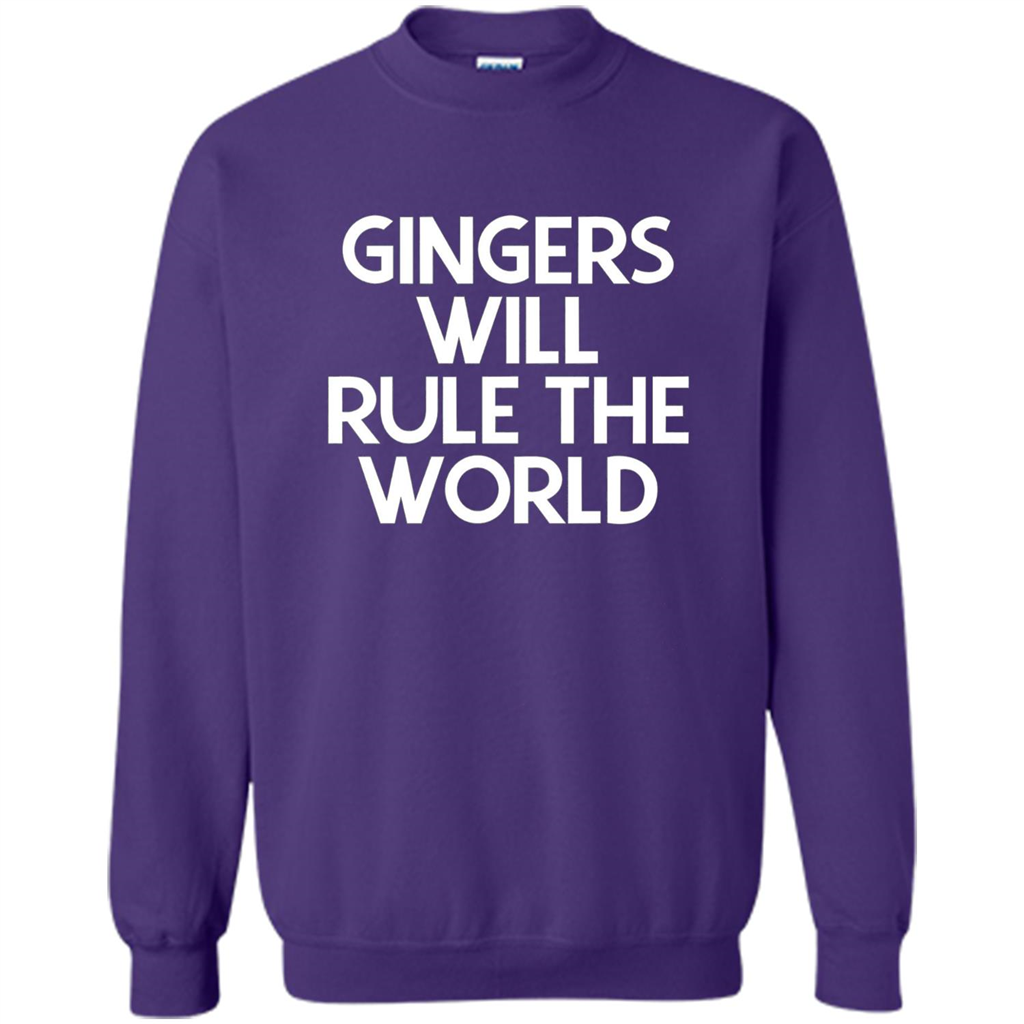 Gingers Will Rule The World T-shirt Orange