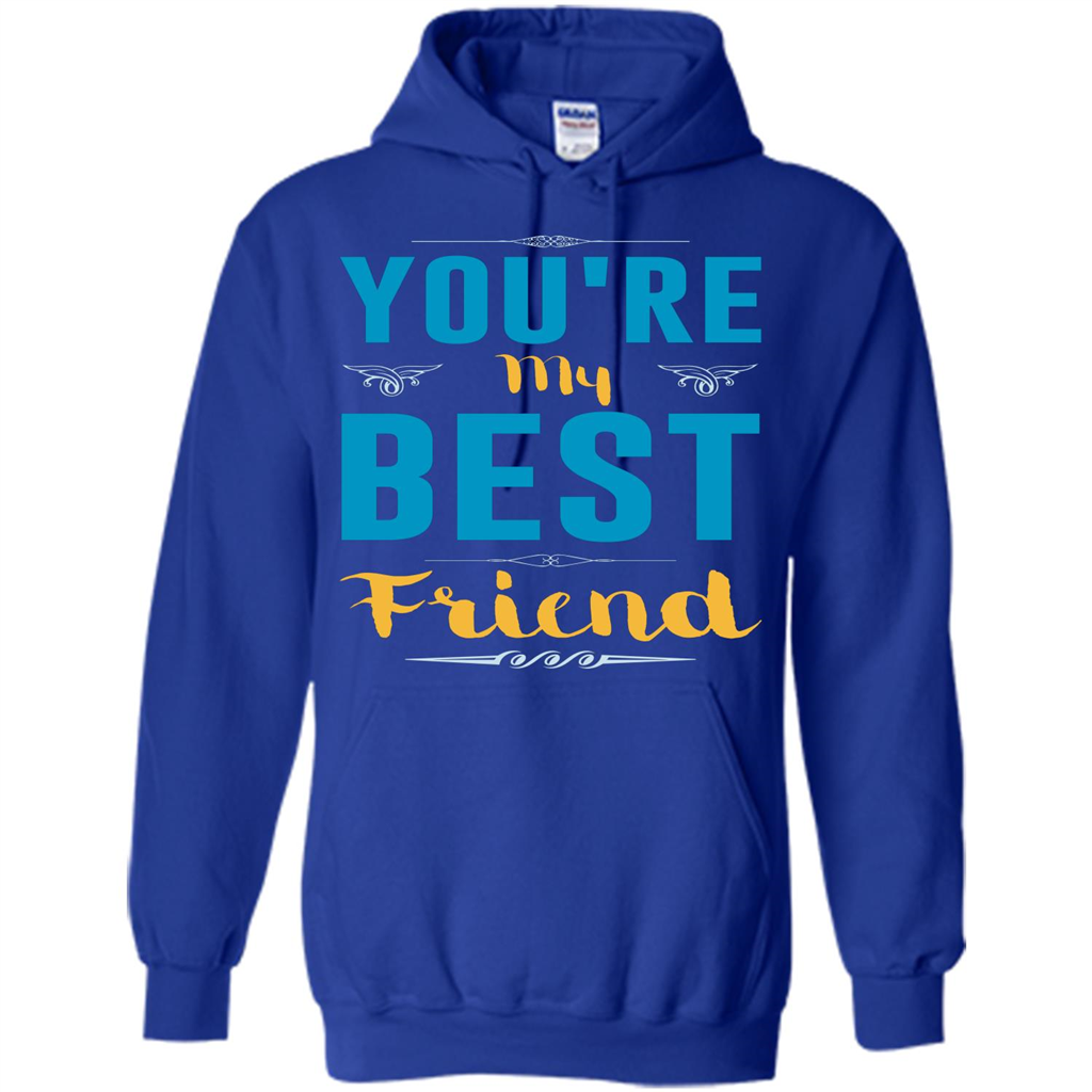 You're My Best Friend Typography T-Shirt Royal