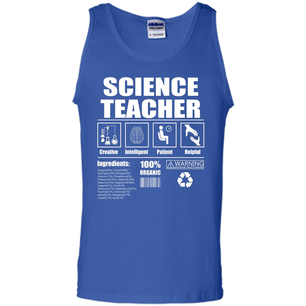 Science Teacher T-shirt Science Teacher Facts T-shirt Royal