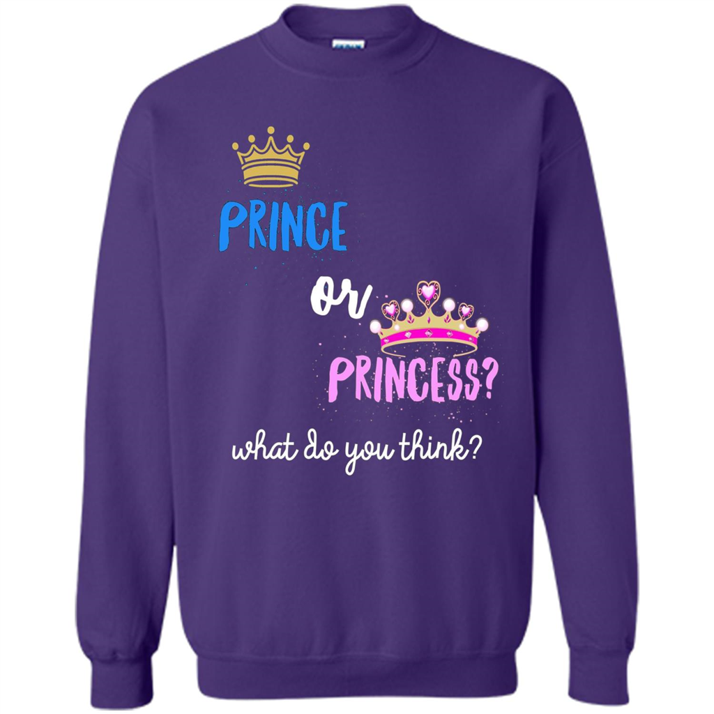 Prince or Princess What Do You Think T-shirt Orange