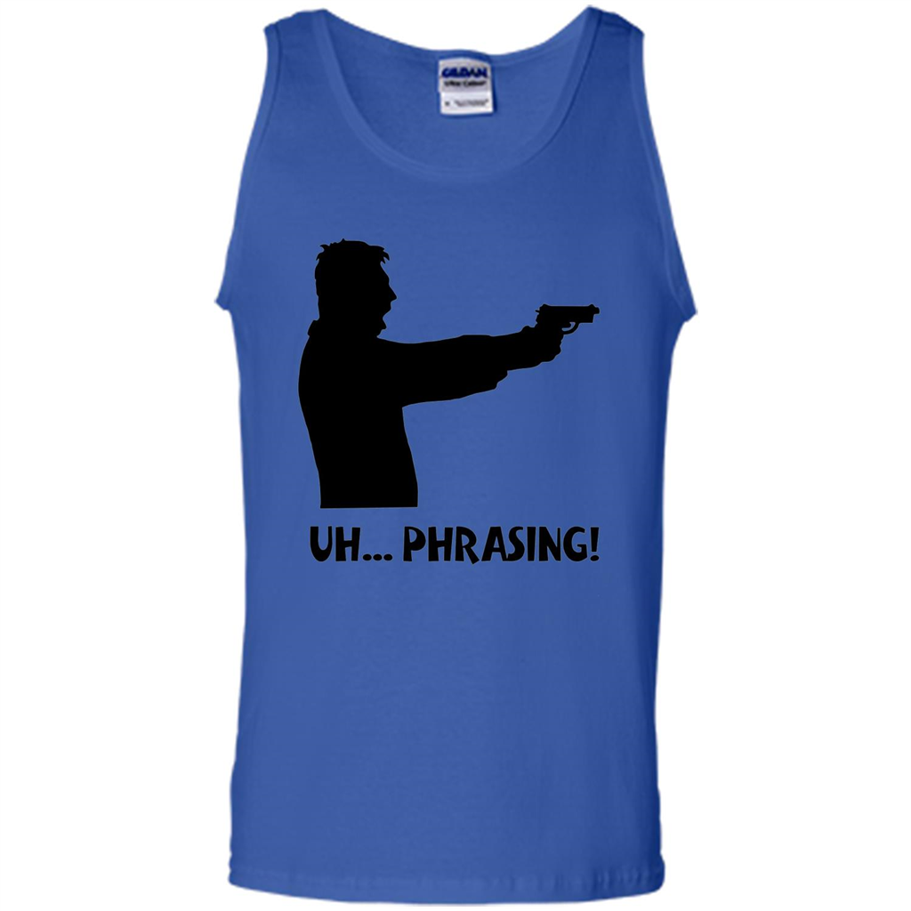 Up Phrasing T-shirt Royal