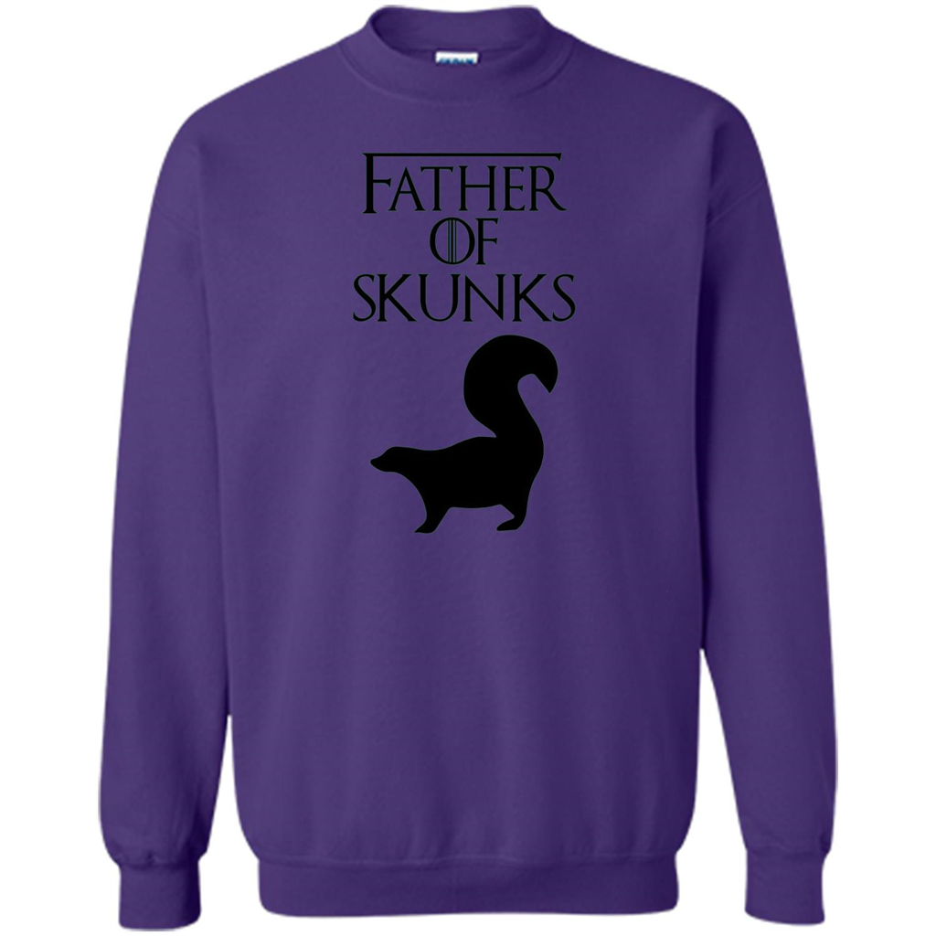 Father of Skunks T-shirt Orange