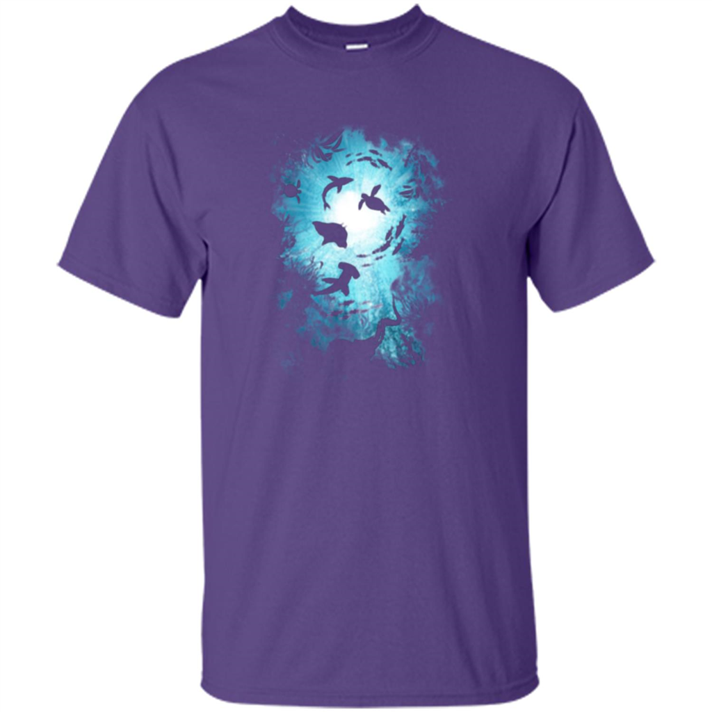 Deepness T-shirt Purple