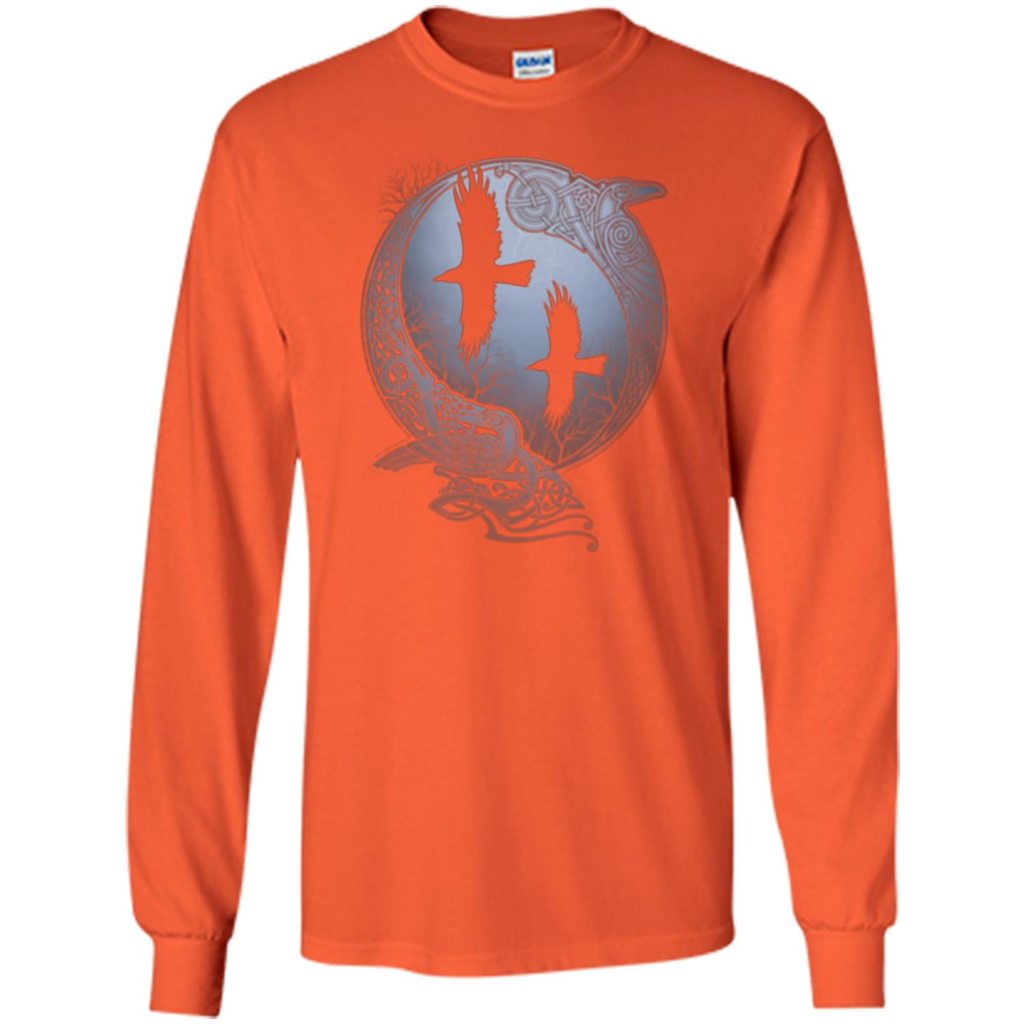 Odin's Revens T-shirt Orange