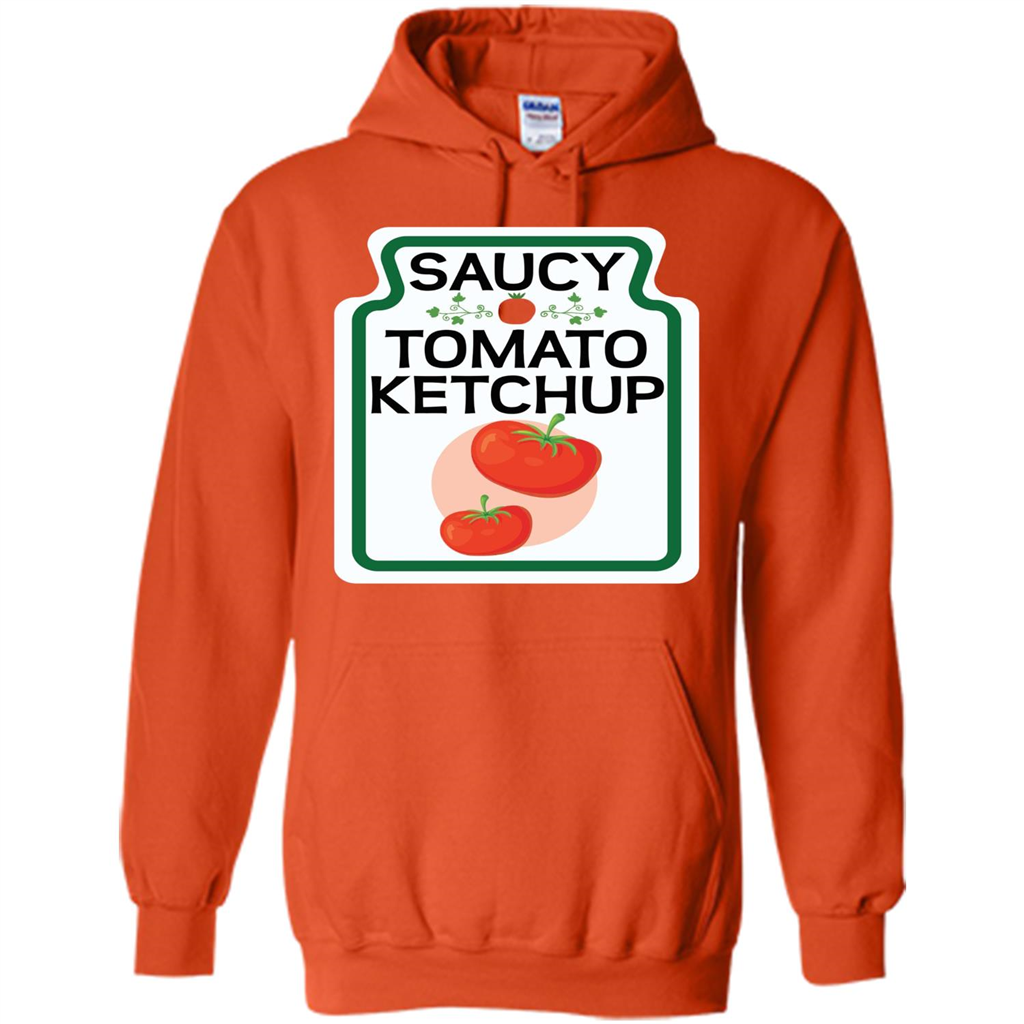 Saucy Tomato Ketchup T-shirt Orange