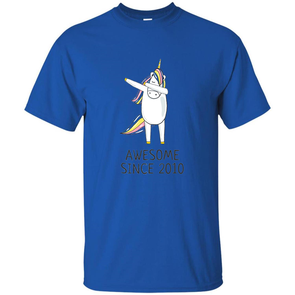 Awesome Since 2010 T-shirt Born In 2010 Royal