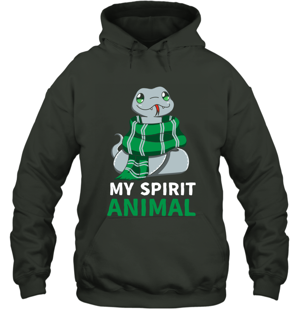 Slytherin - My Spirit Animal Harry Potter Hoodie Hoodie Forest