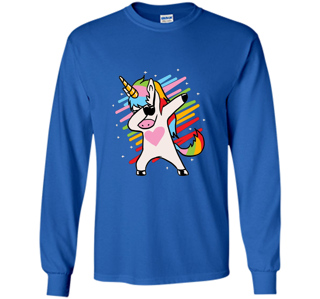 Dabbing Unicorn Shirt and Unicorn Dab T-Shirt shirt Royal