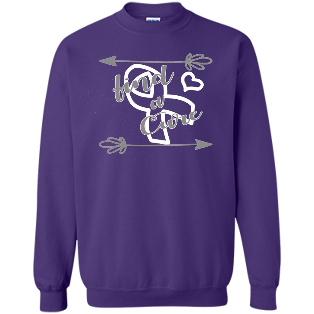 Breast Cancer Awareness T-shirt Find a Cure Orange