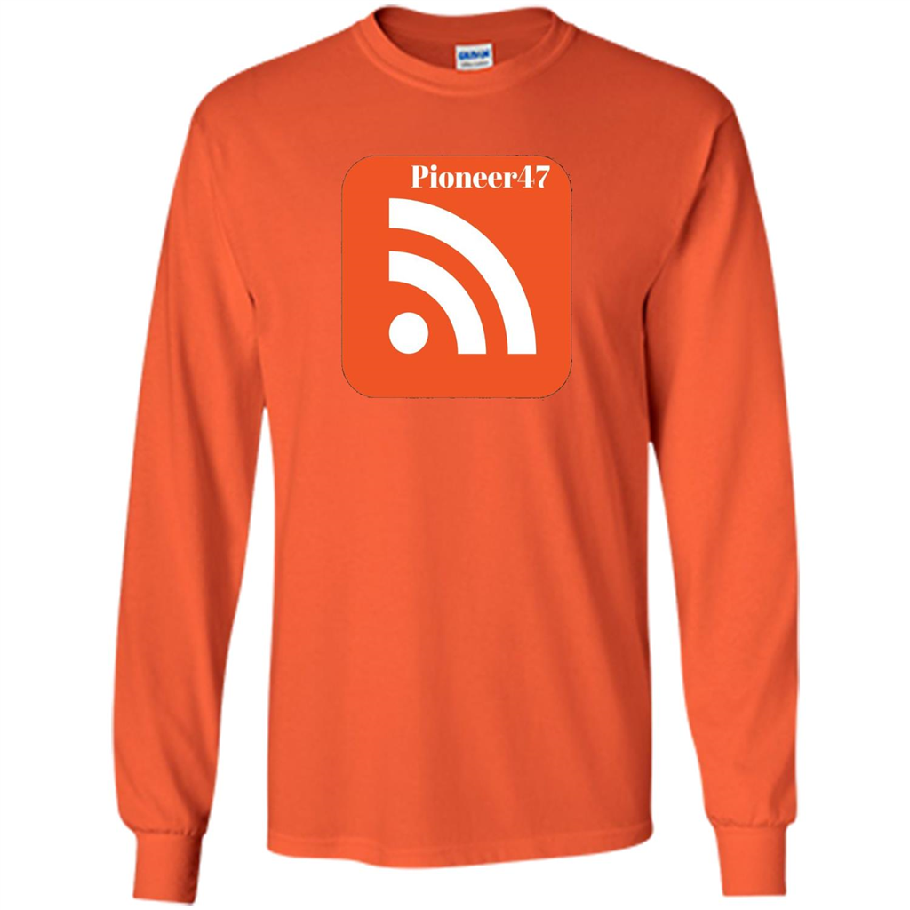 Pioneer47 t-shirt LDS Mormon T-shirt for Youth and Adults Orange