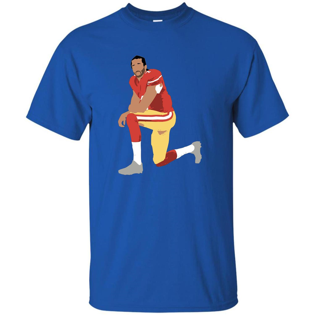 I'll Take A Knee With Kap T-Shirt Royal