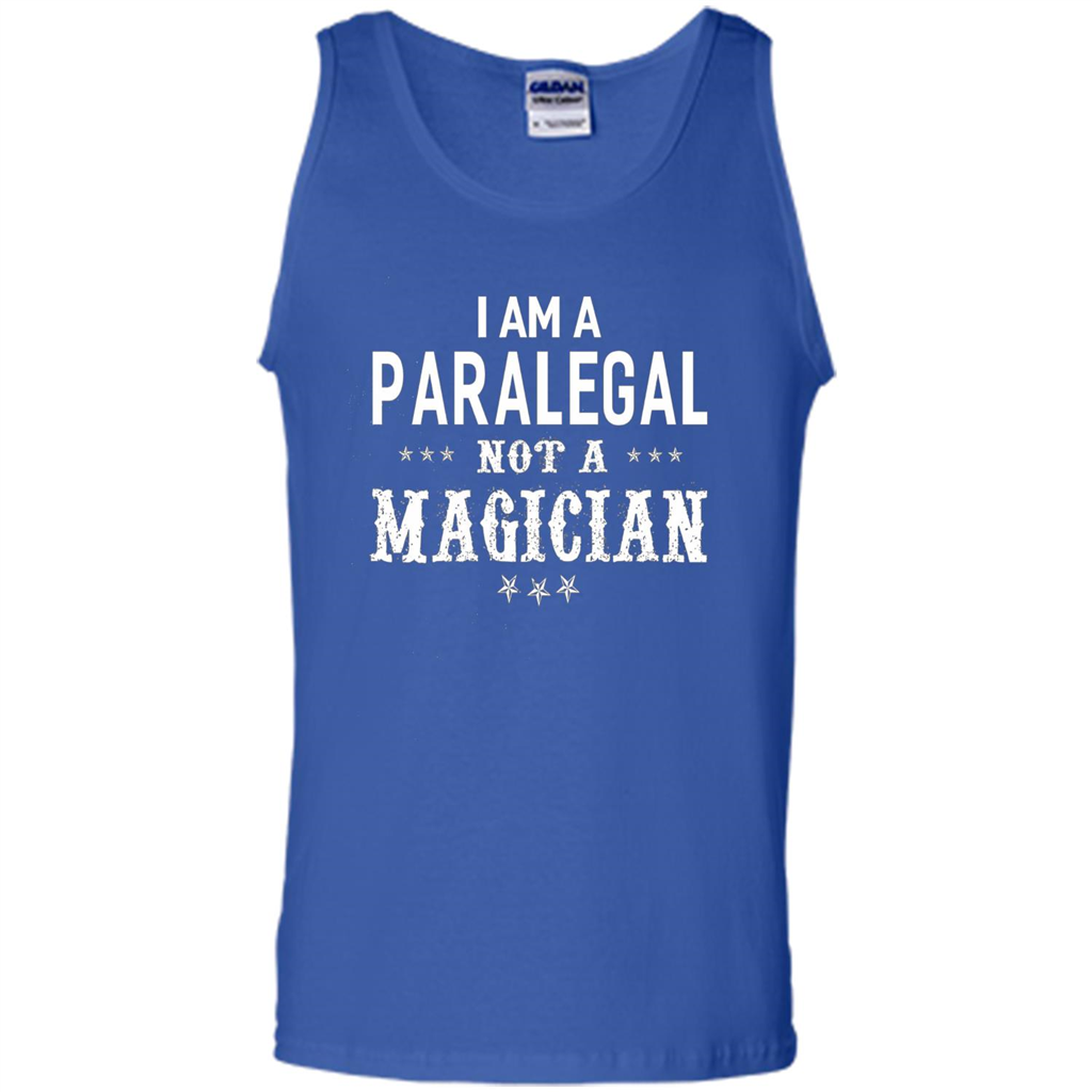 I'm A Paralegal Not A Magician T-shirt Royal