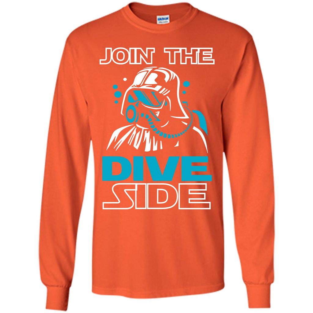 Diver T-shirt Join The Dive Side T-shirt Orange