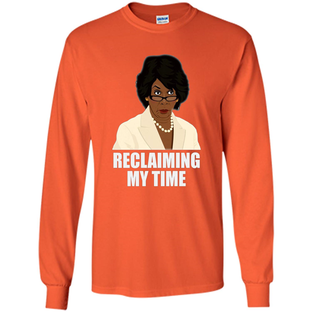 Reclaiming My Time T-shirt Orange