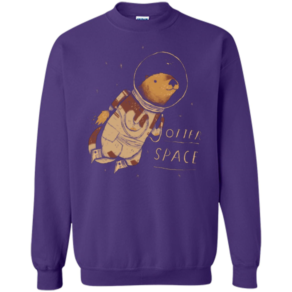 Otter Space T-shirt Orange