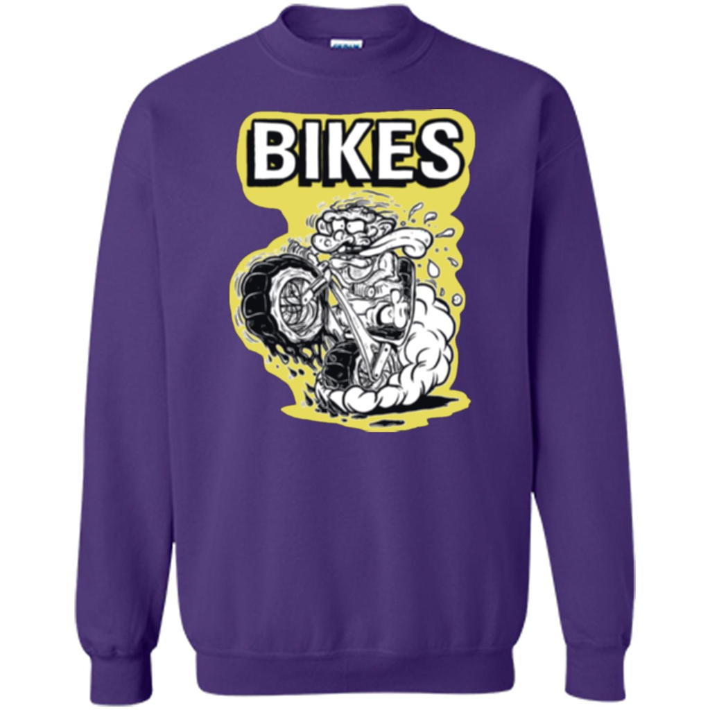 Funny Bikes T-shirt Biker Gift T-shirt Orange
