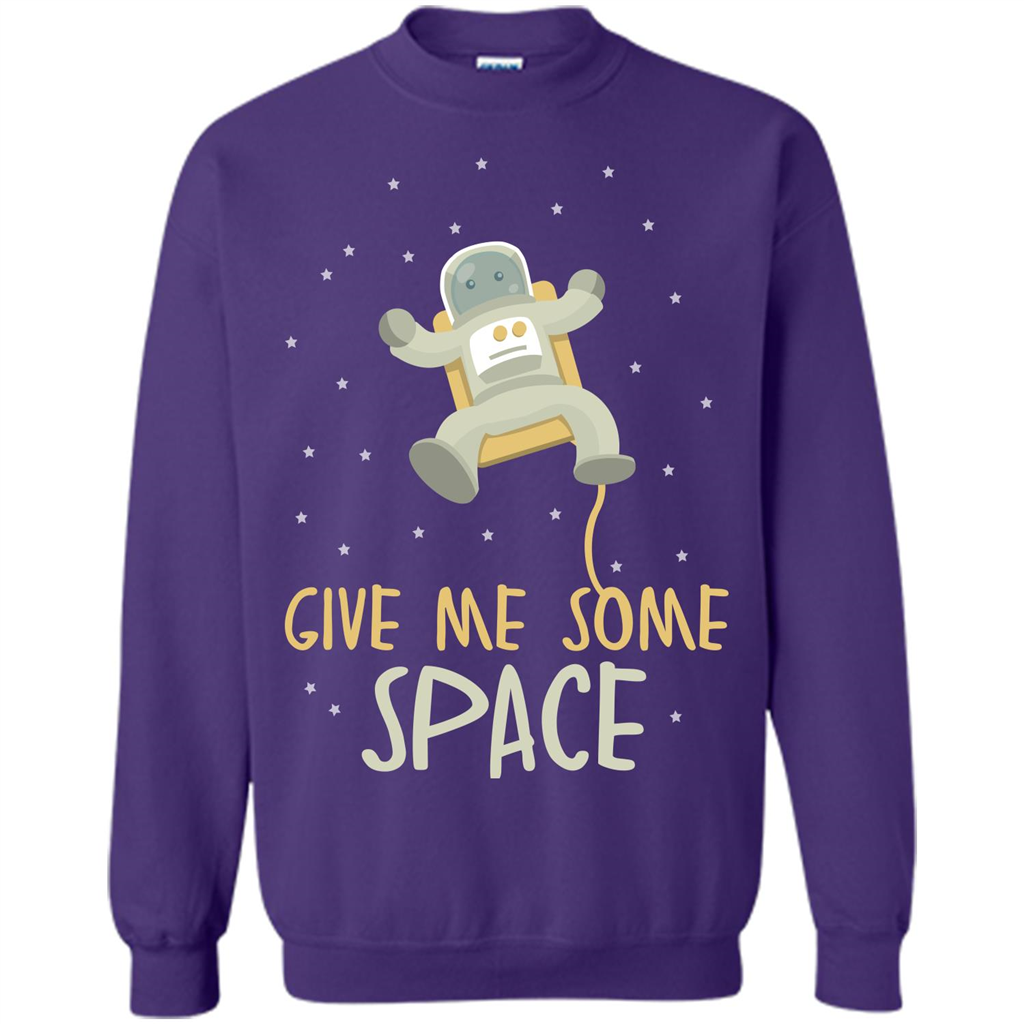 Astronaut T-shirt Give Me Some Space T-shirt Orange