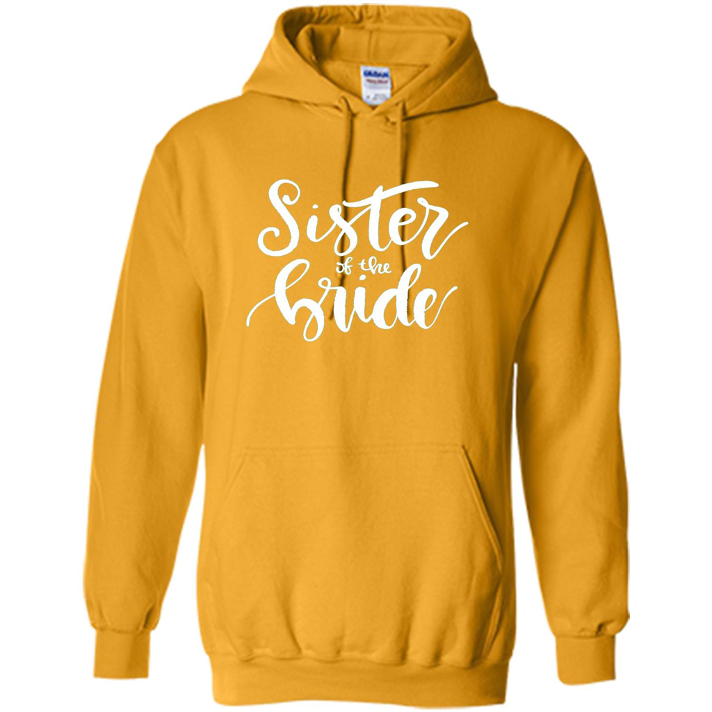 Sister Of The Bride T-shirt Gold