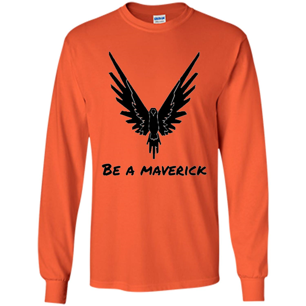 Be A Maverick T-shirt Orange