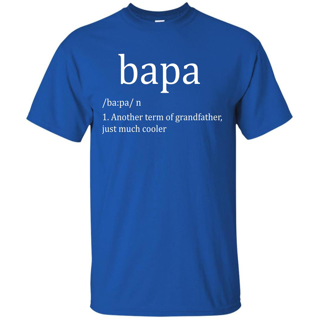 Papa T-shirt Bapa T-shirt Royal