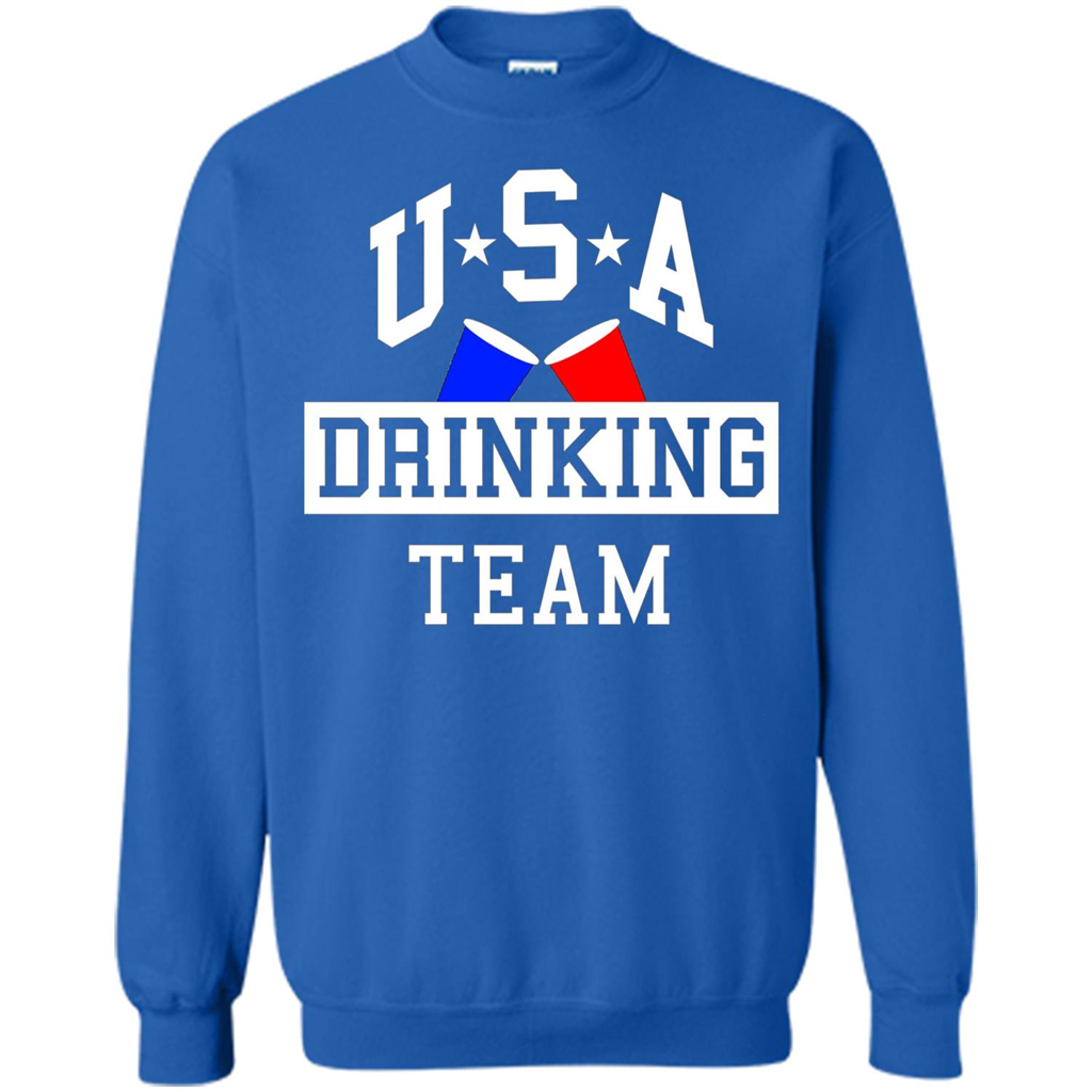Independence Day T-shirt USA Drinking Team Royal