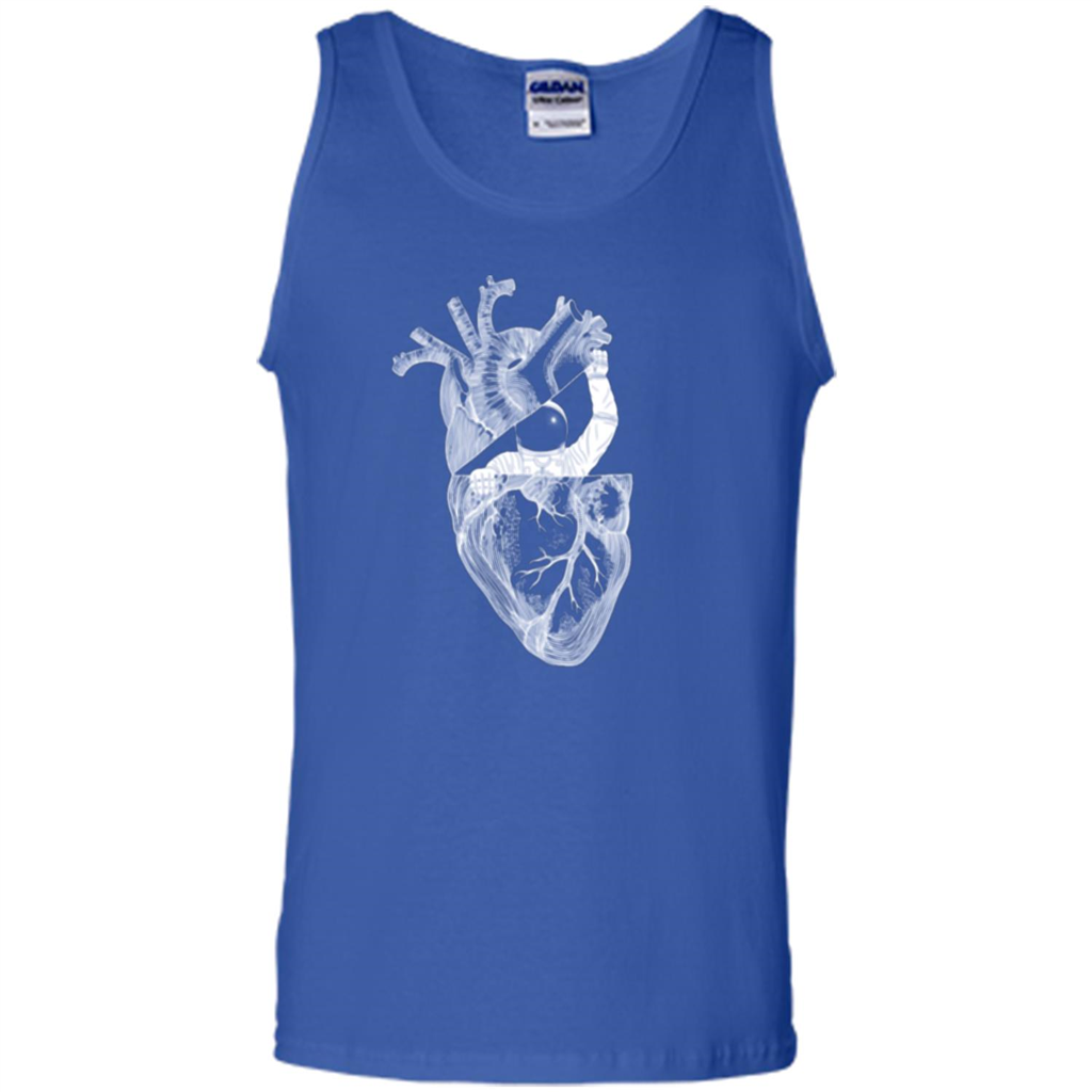 My Space T-shirt Heart T-shirt Royal