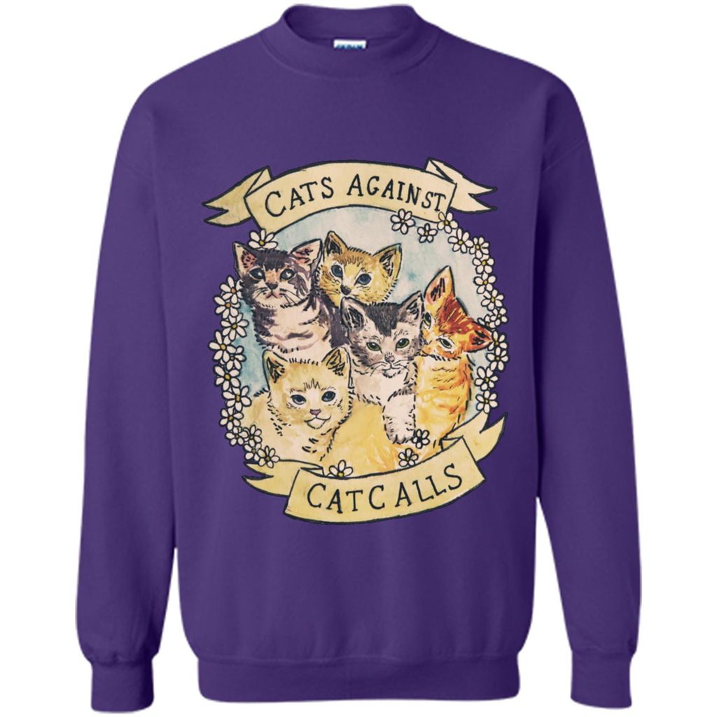 Cats Against Cat Calls T-shirt Orange