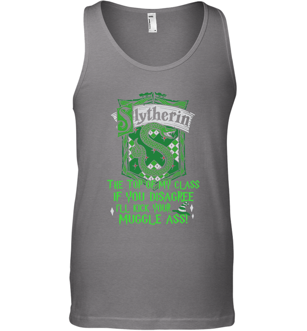HP QUOTES SLYTHERIN Tank Top Tank Top Graphite Heather