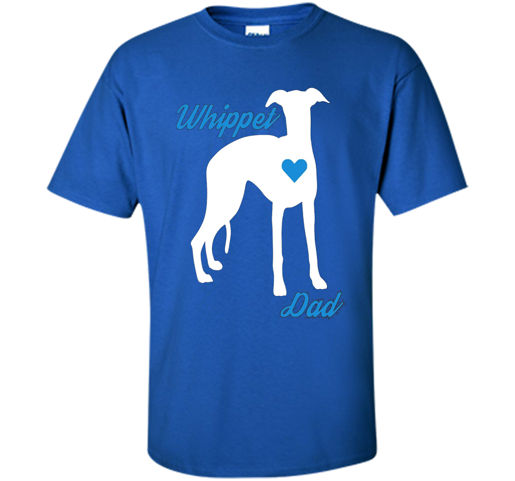 Mens Whippet Dad - Father's Day T-Shirt For Dog Lovers t-shirt Royal