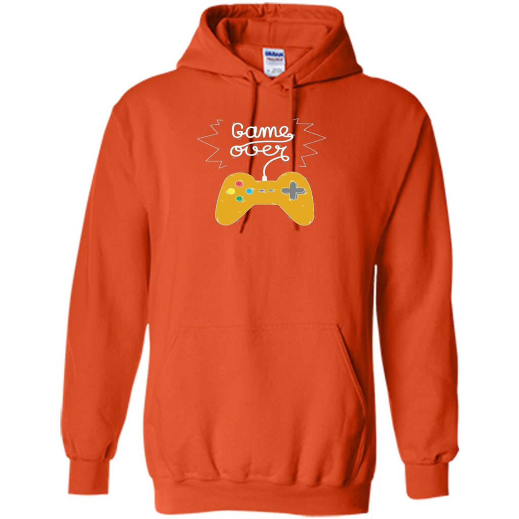 Gamer T-shirt Game Over Orange