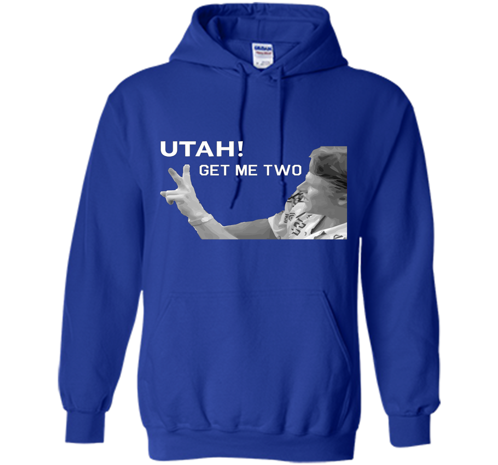 Utah Get Me Two T-Shirt, Funny 1980s Quote Shirt t-shirt Royal