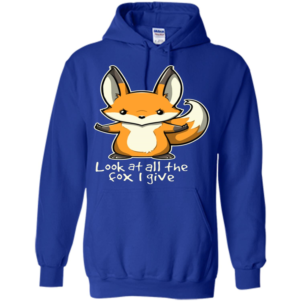 Look At All The Fox I Give T-Shirt Royal