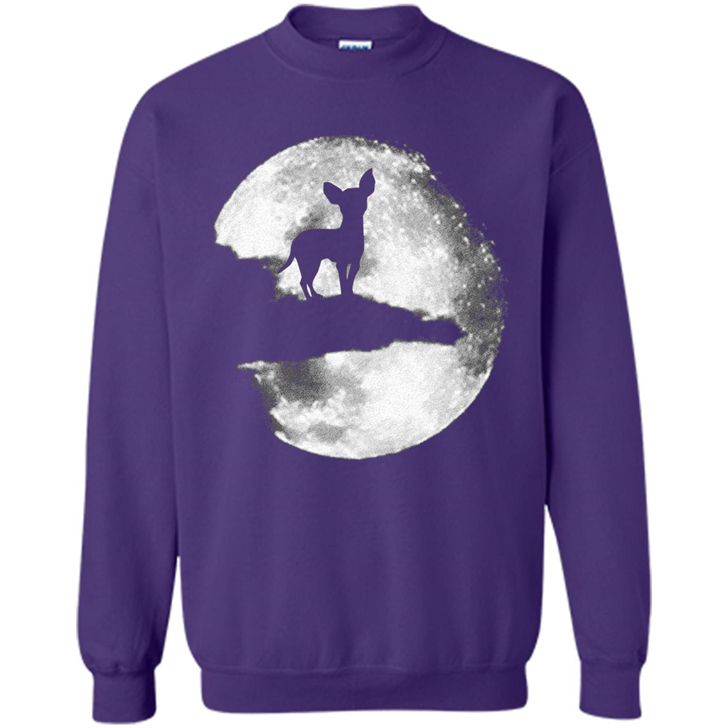 Chihuahua And Moon Halloween T-Shirt
