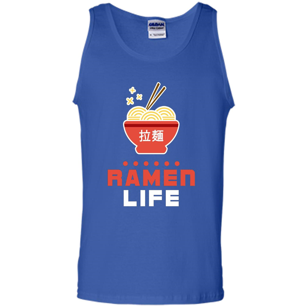 Ramen Life T-shirt, Tasty Anime Noodle Bowl T-shirt Royal