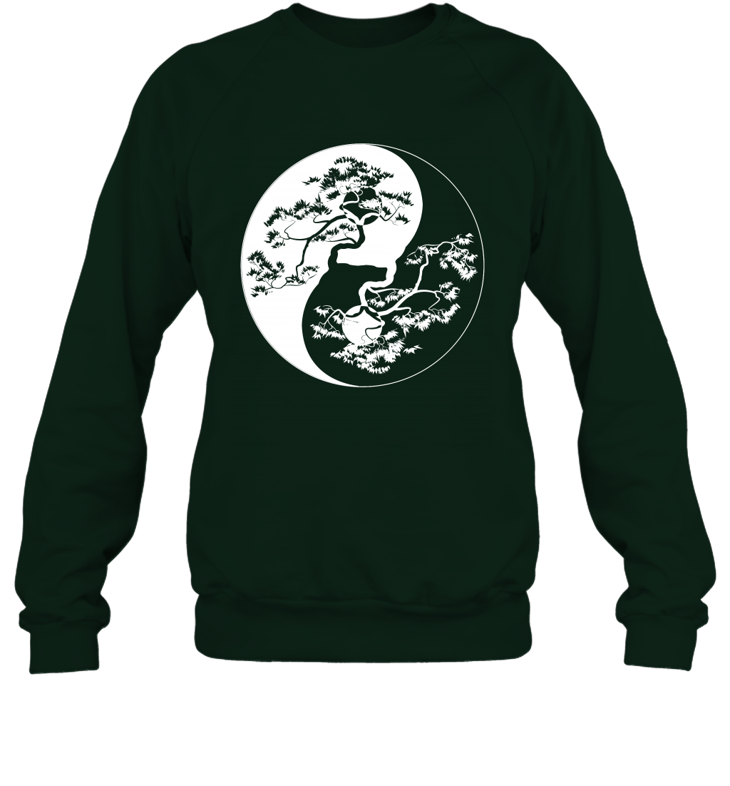 Yin Yang Tree Shirt Sweatshirt Sweatshirt Forest