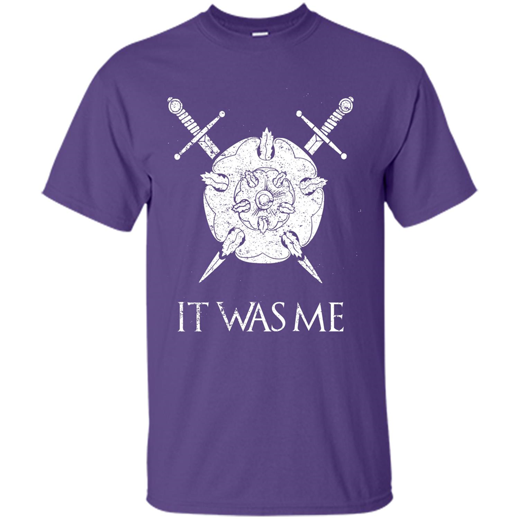 Film Lover T-shirt It Was Me T-shirt Purple