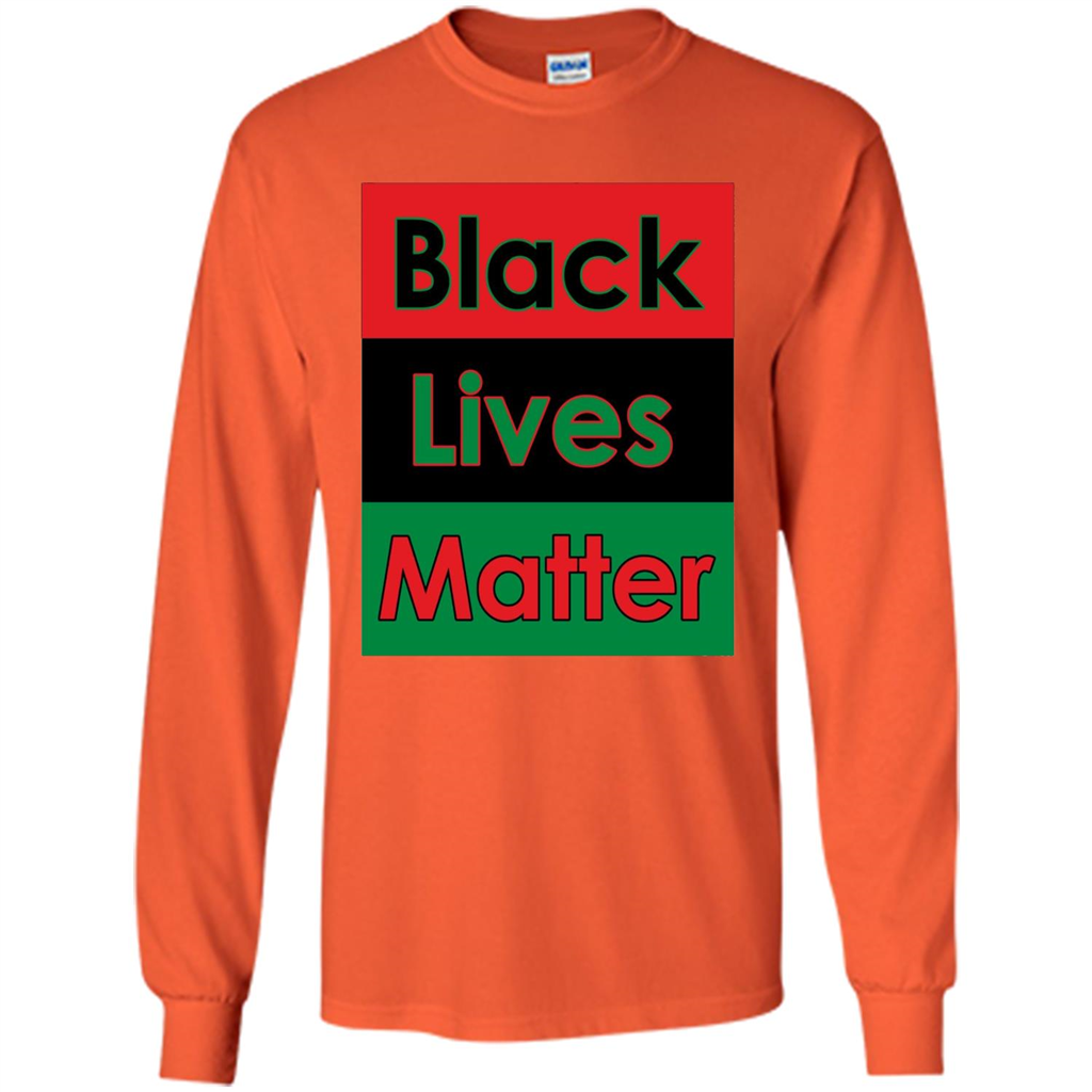 Black Lives Matter-T-shirt Orange