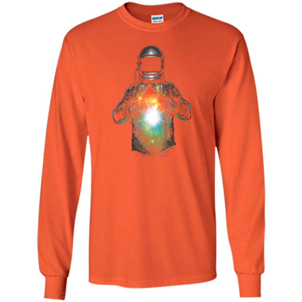 Cosmic Inside T-shirt Orange