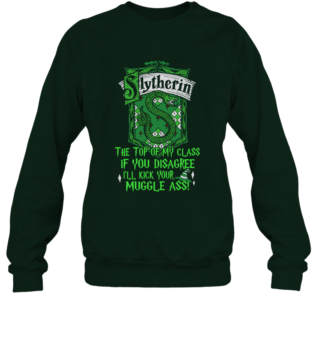 Harry Potter Quotes Slytherin Sweatshirt Sweatshirt Forest