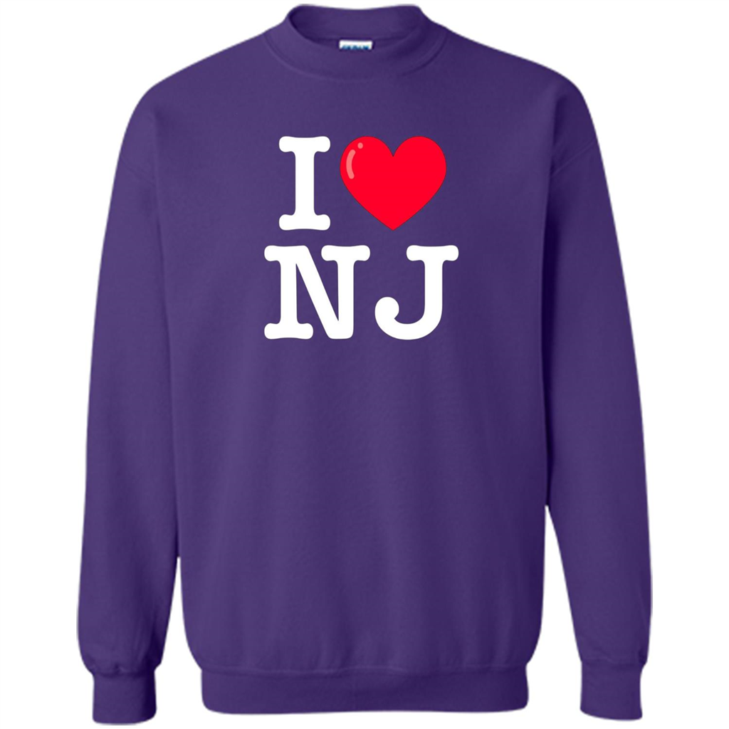 I Heart NJ T-Shirt I Love NJ Orange