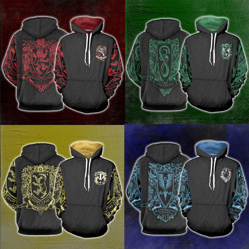 Slytherin Edition Harry Potter 3D Hoodie