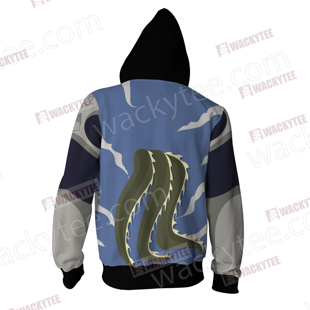 Inuyasha Naraku Cosplay Zip Up Hoodie Jacket