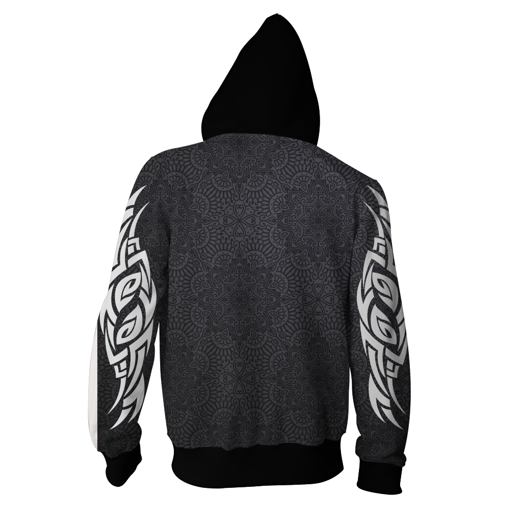 Tengen Toppa Gurren Lagann Logo Zip Up Hoodie Jacket