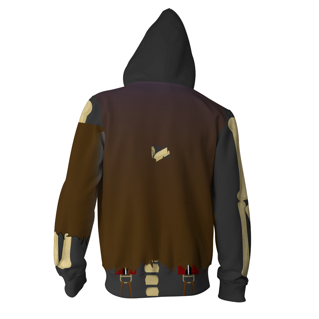 Coco Miguel's Father Suit Zip Up Hoodie Jacket