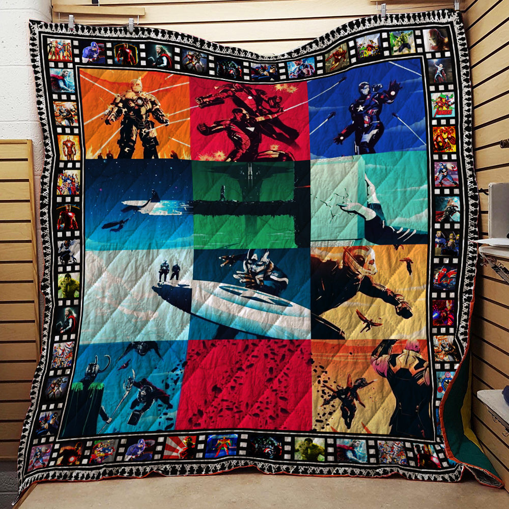 Superheroes Quilt Blanket Queen (203x228CM)