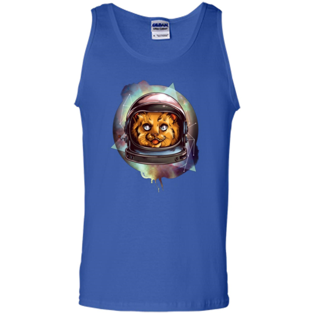 Space Kitty T-shirt Royal