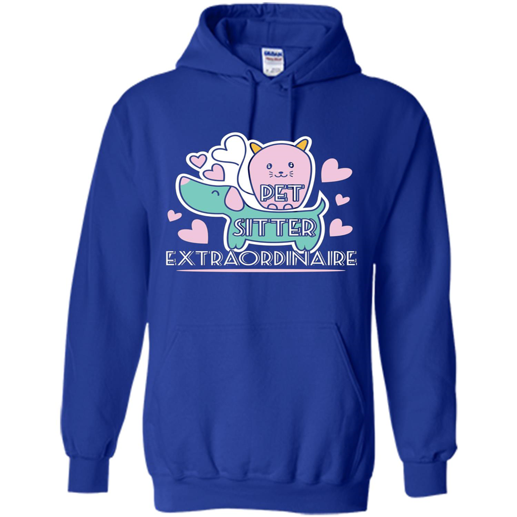 Love Pet T-shirt Pet Sitter Extraordinaire Royal